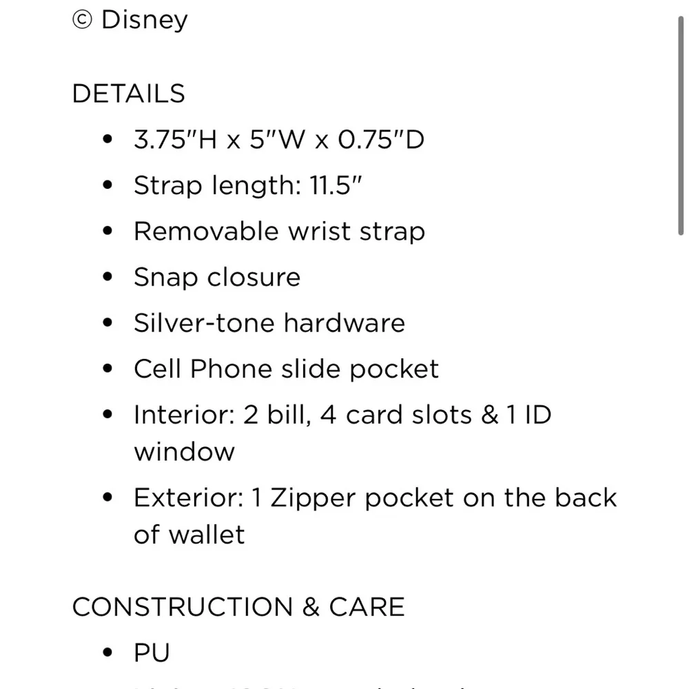 NWT Disney 100 Castles mini backpack & tech wristlet